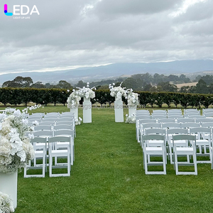 LEDA Luxury High Quality Wedding Plinth White Cake Stand Hot Sale Birthday <b>Baby</b> Shower Decorations Party Rentals - Product Image 3