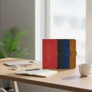 Custodia a libro con porta carte a rombi DAM per iPhone 14 Pro Max, in similpelle con chiusura magnetica - Product Image 2