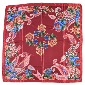 Nuevo diseño Retro Floral 90*90cm cuadrado seda sensación <span class=keywords><strong>Bandana</strong></span> Boho cabeza bufandas para mujeres niñas - Product Image 6