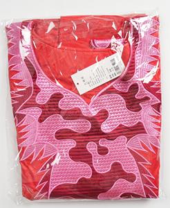 H & D S10688 africano tradicional Rich Bazin <span class=keywords><strong>mujeres</strong></span> vestido rojo mujer de talla grande traje de boda - Product Image 6