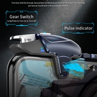 Ventilateur réglable MEMO AK03, manette de jeu RGB, contrôleur de jeu PUBG, déclencheur, batterie 400 mAh