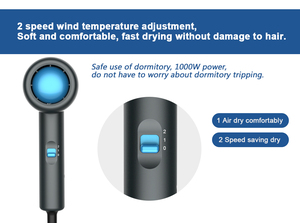 Máy sấy tóc mini gấp gọn, công suất cao, từ tính, di động, chuyên nghiệp, dùng cho khách sạn, du lịch, tích hợp ion, bán chạy nhất - Product Image 3