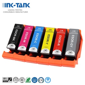 Cartuccia <span class=keywords><strong>d</strong></span>'<span class=keywords><strong>Inchiostro</strong></span> Compatibile Premium INK-TANK SOR SOR-BK per Stampante Epson EP-50V - Product Image 1