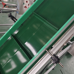 Maxsen tùy chỉnh chất lượng cao băng tải PVC nghiêng thực phẩm màu xanh lá cây với góc nghiêng lớn sản xuất tại Trung Quốc - Product Image 5