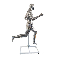 Mannequin interactif motorisé E-PB-M1 pour vitrine de magasin de vêtements de sport – Robot électrique pour l'affichage de tenues sportives