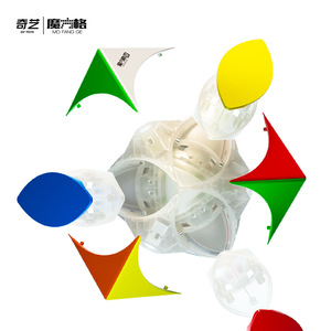 Cubo de Rubik Qiyi Magnetic Maple Leaf 3x3, forma irregular suave para adolescentes, juguete educativo - Product Image 2