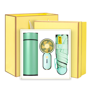 WD 2024 Mini USB Fan Vacuum Cup <strong>Umbrella</strong> <strong>Gift</strong> <strong>Set</strong> for Summer Weddings-New Promotional <strong>Gift</strong> - Product Image 4