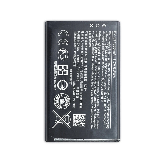 BV-5J Replacement Mobile Phone Battery for Microsoft for Nokia Lumia 435 532 RM1069 1071 BV5J