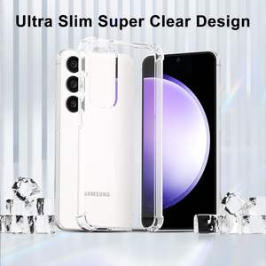 <span class=keywords><strong>Coque</strong></span> <span class=keywords><strong>de</strong></span> téléphone <span class=keywords><strong>de</strong></span> <span class=keywords><strong>protection</strong></span> en TPU souple pour Samsung <span class=keywords><strong>Galaxy</strong></span> S24 FE 5G Absorption flexible des chocs <span class=keywords><strong>Coque</strong></span> <span class=keywords><strong>de</strong></span> téléphone antichoc - Product Image 4