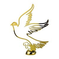 Récompenses en aluminium Personnaliser le trophée du pigeon de la paix Trophée en métal Récompenses Médailles et trophées académiques bon marché
