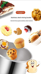 Équipement de boulangerie, mélangeur à pain commercial, mélangeur spiral, 20 <span class=keywords><strong>L</strong></span>, <span class=keywords><strong>100</strong></span> <span class=keywords><strong>L</strong></span>, 200 <span class=keywords><strong>L</strong></span>, pour mélanger la pâte à pizza - Product Image 5