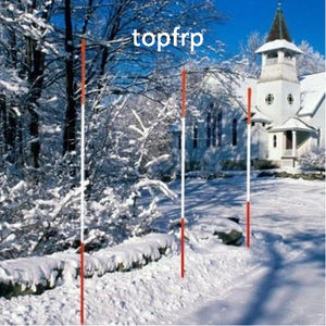 Tiges FRP tiges en plastique renforcé de fibre de verre Tubes piquets poteau de route - Product Image 4