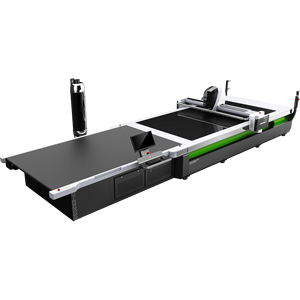 Machine de découpe automatique de tissu en coton modal à grande vitesse, motorisée par PLC, pour couper les <span class=keywords><strong>pantalons</strong></span>, les jupes, les collants et les costumes - Product Image 1