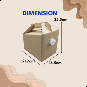 Xách tay 3L nước dùng một lần uống nước giải khát Dispenser với túi cách nhiệt & hộp carton | thân thiện với môi | Hot & đồ uống lạnh - Product Image 4