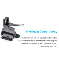 Kabel Ekstensi OBD II OBD2 16 Pin Splitter 1x Male dan 2x Female