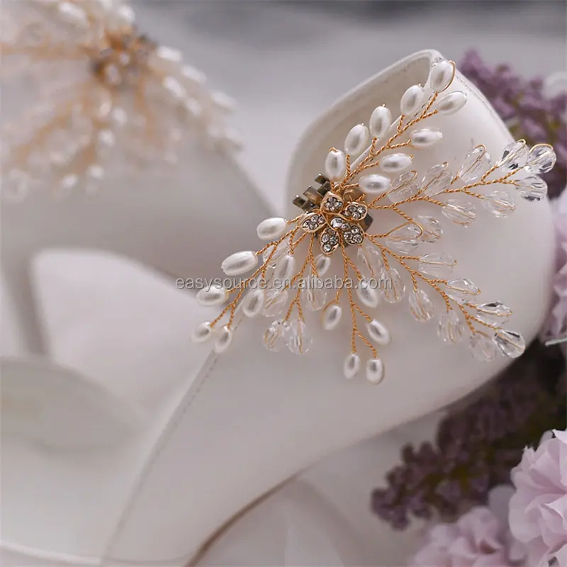 RE6251 Custom Shoe Accessories Bridal Shoe Ornaments Accessories Wedding Shoe Buckle