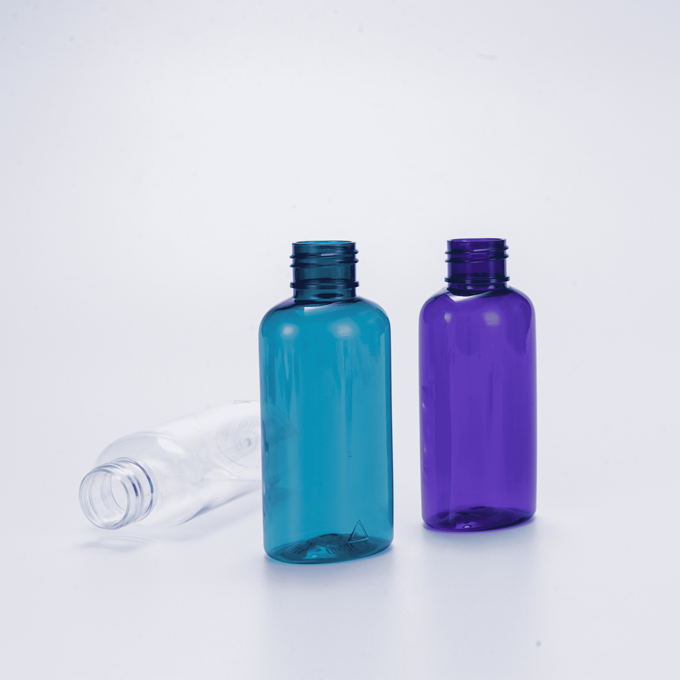 Cap Printing Sample High Quality Factory 100ml Plastic Bottle with Flip Top Cap Custom ...