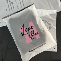 Sac à fermeture éclair transparent translucide refermable, emballage personnalisé pour vêtements, sac coulissant pour l'emballage de vêtements