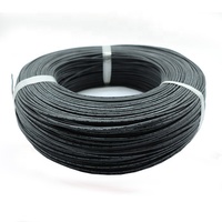 Cable recubierto de goma de silicona UL3239, 12AWG, venta directa de fábrica, cables de silicona