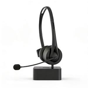 <span class=keywords><strong>Casque</strong></span> <span class=keywords><strong>Bluetooth</strong></span> Mono <span class=keywords><strong>avec</strong></span> <span class=keywords><strong>station</strong></span> de charge BT5.3, <span class=keywords><strong>casque</strong></span> sans fil pour bureau <span class=keywords><strong>avec</strong></span> micro, appels mains libres, <span class=keywords><strong>casque</strong></span> pour le travail au bureau - Product Image 4