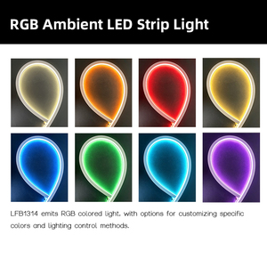 ไฟ LED แบบยืดหยุ่นซิลิโคนกันน้ำ IP65 รุ่น LFB1314-1 แบบกำหนดเอง OEM ODM DC 24V RGB สำหรับใช้ภายในและภายนอกอาคาร - Product Image 5