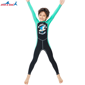 Nuevo traje de BANO Para ninos traje de BANO เดอ Surf de <span class=keywords><strong>Manga</strong></span> Larga de cuerpo completo Para ninos - Product Image 5