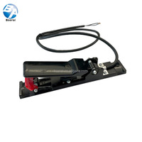 Interruptor Eléctrico de Seguridad para Hombres Muertos, de 2/3 Cables, Aleación de Aluminio, Grado Industrial, con Control Electrónico, 24V/220V/380V