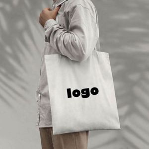 Sacs fourre-tout en toile de coton réutilisables pour les courses, design personnalisé, écologiques, excellent rapport qualité-prix, très demandés - Product Image 2
