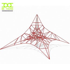 Easy — aire de jeux d'extérieur pour enfants, en filet de Nylon, escalade, toile d'araignée, brouilleur, corde triangulaire, structure robuste - Product Image 1