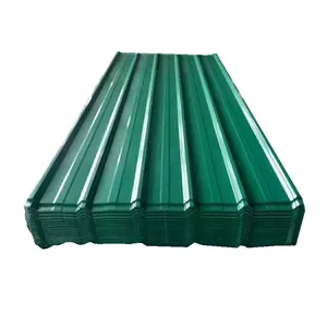 Paiement L/C bon prix 4x8 galvanisé ondulé toiture tôle prix Zinc couleur toiture tôle acier toit usine directe