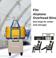 Sac de voyage personnalisé avec pochette utilitaire, sac de week-end avec compartiment à chaussures pour les voyages et les sports