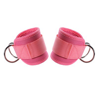 Attachement de manchette de Kickback de machine de câble en nylon personnalisé sangles réglables de poids de cheville pour la protection de renfort de gymnastique d'exercice