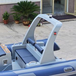 19ft <span class=keywords><strong>580</strong></span> Certification CE Fibre de Verre Coque Hypalon Tube Nervure Gonflable Bateau Fond en V Profond <span class=keywords><strong>Semi</strong></span>-<span class=keywords><strong>rigide</strong></span> Yacht - Product Image 3