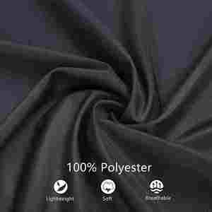 Cape de coiffure imperméable en polyester avec logo personnalisé, fermeture à pression ajustable à la taille, 160x140cm, pour salon de coiffure - Product Image 4