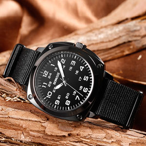 BOMAXE 2023 뜨거운 판매 제품 간단한 스타일 나일론 스트랩 시계 라인 석 태양계 <span class=keywords><strong>Fitron</strong></span> 석영 40mm 패션 시계 - Product Image 5