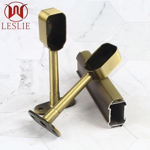 Leslie Zinc Alloy Clothes Rail Support Wall Mount Non-Detachable <b>Wardrobe</b> <b>Hardware</b> - Product Image 1