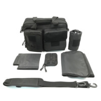 Sac à dos tactique de vente chaude papa pour bébé sac à couches pour homme papa avec pochette pour biberon à isolation thermique