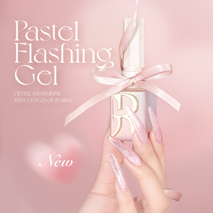 GULAURI 2024 Venta caliente Gel de esmalte profesional Buena calidad Nail Art 3 colores Gel <span class=keywords><strong>Rosa</strong></span> <span class=keywords><strong>Pastel</strong></span> Gel intermitente - Product Image 2