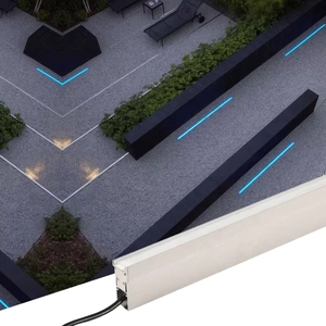Lampes <span class=keywords><strong>LED</strong></span> encastrées au <span class=keywords><strong>sol</strong></span> en aluminium pour extérieur, étanches IP65, DC24V - Product Image 6