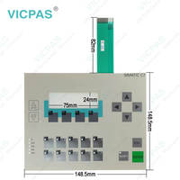 6ES7613-1SB02-1AC0 C7-613 6ES7 613-1SB02-1AC0 Bon rapport qualité-prix Clavier à membrane et boîtier en plastique