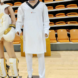 <span class=keywords><strong>Dobok</strong></span> de <span class=keywords><strong>Taekwondo</strong></span> Ligero y Personalizable, Ropa de Artes Marciales, Uniforme de <span class=keywords><strong>Taekwondo</strong></span> Aprobado por la <span class=keywords><strong>WTF</strong></span> para Entrenamiento y Competición - Product Image 2