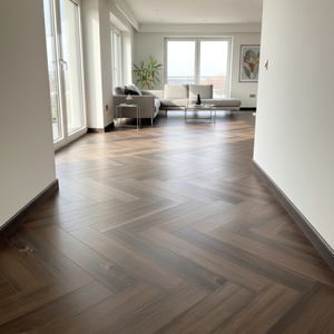<span class=keywords><strong>Parquet</strong></span> intérieur en SPC, revêtement de sol imperméable SPC 5 mm, système de clic, planches de vinyle de luxe, sol hybride en pierre et plastique - Product Image 2