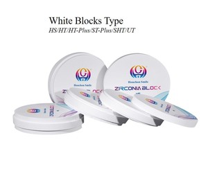 Prezzo del blocco di zirconio dentale da 98mm, St Plus bianco bianco Cadcam <span class=keywords><strong>Zirconia</strong></span> dentale - Product Image 3