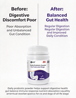 Poudre Probiotique en Gros pour Chiens et Chats : Formule à 5 Souches pour la Santé Intestinale et l'Équilibre Digestif – Poudre Nutritionnelle OEM