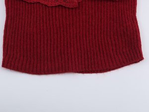 Abbigliamento Donna MYST&ZA Nuova Collezione Inverno 2025: Maglione a Collo Tondo in Maglia Conica Elegante, Versatile e Alla Moda - Product Image 4