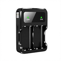 4x2600mAh Batteries rechargeables en plastique pour station de charge rapide, pack de batteries pour manette