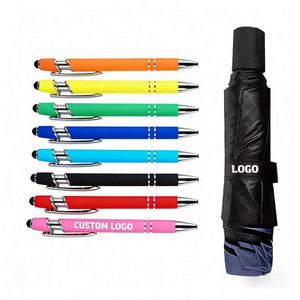 Stylo bille métallique de qualité 2026 pour cadeaux promotionnels d'entreprise, stylo publicitaire de bureau avec logo personnalisé - Product Image 1