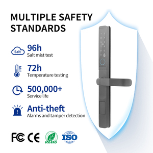 Oyo Đa Chức Năng Thông Minh Điện Tử Cửa Khóa Điện Kỹ Thuật Số Mật Khẩu Thông Minh Xử Lý Sinh Trắc Học Vân Tay Cửa Khóa - Product Image 2