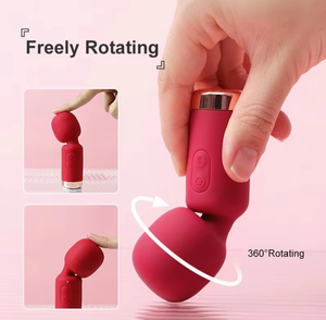Mini Vibrador de Masaje Femenino, Producto Sexual para Adultos, 10 Modos de Vibración, Carga USB, Masajeador de Clítoris - Product Image 2