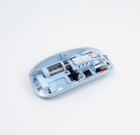 Ratón Inalámbrico Silencioso M233 2026, Carga Magnética Transparente, Estilo Gaming 3D, Universal para Escritorio y Portátil